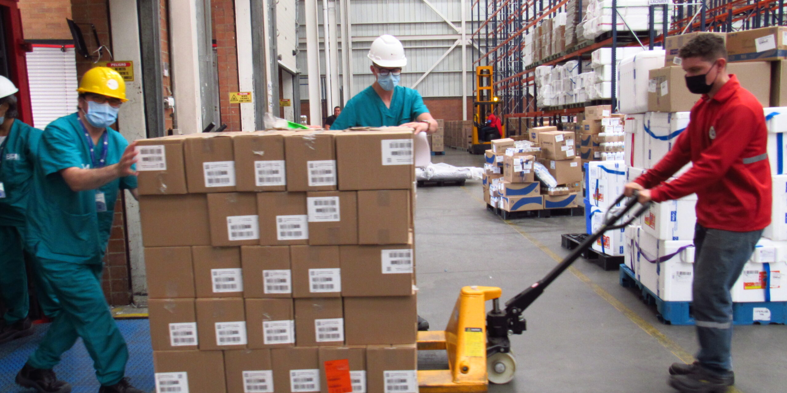 Entrega de medicamentos en Bodega